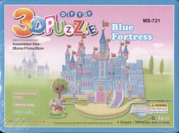 48100-16 3D puzzle BIG-MODRÝ ZÁMEK